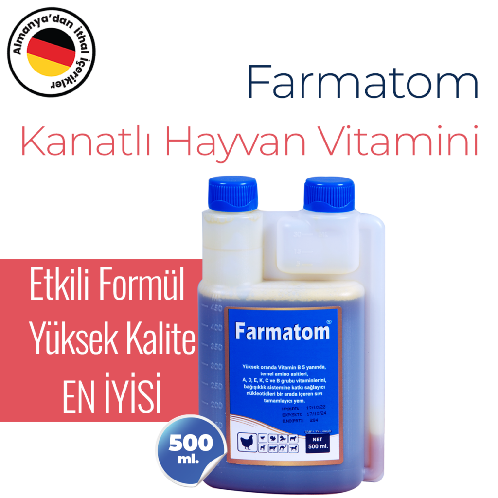 Farmatom Kanatlı Vitamini 500 Ml Munichvet Resmi Web Sitesi